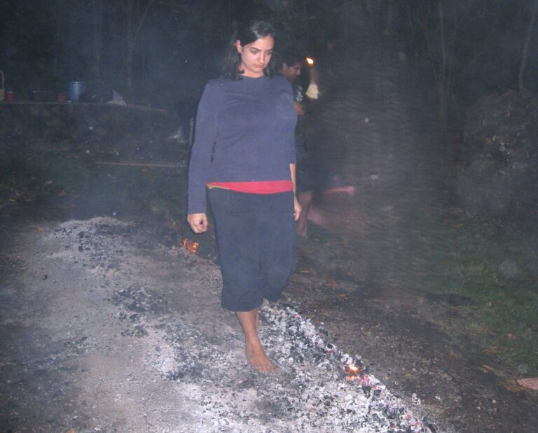fire walking
