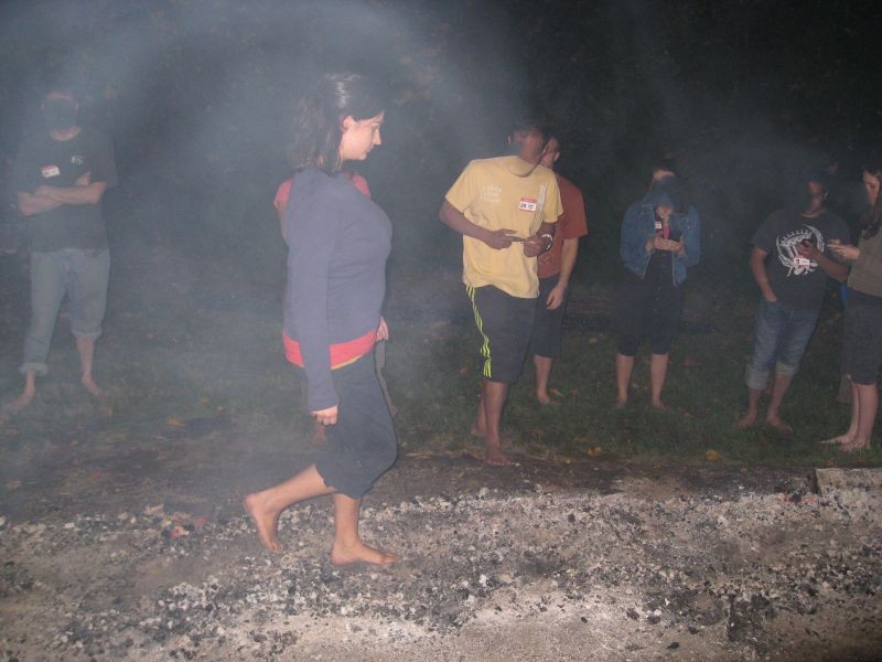 fire walking