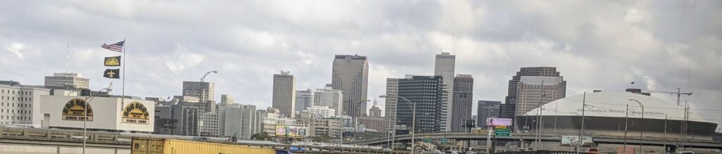 Long Weekend in New Orleans Skyline